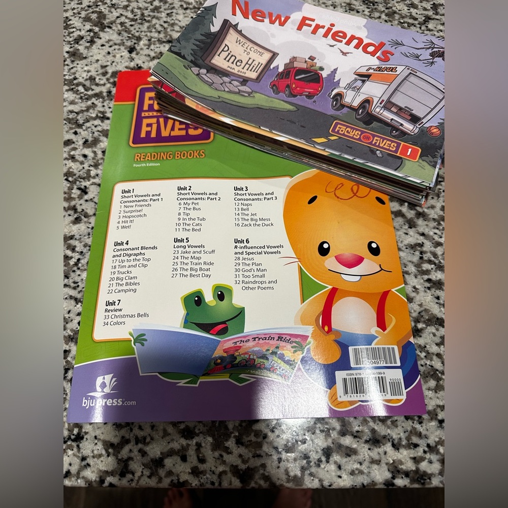BJU PRESS Homeschool Focus On 5 Kit For Kindergarten - Picture 2 of 13